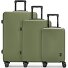  Essentials 09 3-SET 4 kółka Zestaw walizek 3-części Model olive