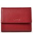  Silk Portfel Ochrona RFID Skóra 11.5 cm Model rot