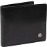  Positano Portfel Ochrona RFID Skórzany 11 cm Model black