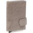  Antique Buff Etui na karty kredytowe Ochrona RFID Skórzany 7 cm Model light grey