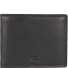  Como Portfel Ochrona RFID Skórzany 11 cm Model black