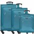  Travel Line 6400 2-4-rolkowy zestaw walizek 3szt. Model petrol