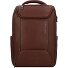  Cronus Plecak biznesowy Ochrona RFID Skórzany 41 cm Komora na laptopa Model brown