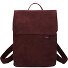  Mademoiselle.M Plecak 35 cm Komora na laptopa Model nubuk bordeaux