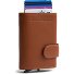 Somers Portfel Ochrona RFID Skóra 10 cm Model cognac