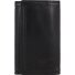  Wood Portfel z kluczem Skórzany 6.5 cm Model black