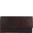  Skórzany portfel RFID 19 cm Model darkbrown