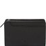  Hirsch Gloria Portfel Ochrona RFID Skórzany 14.5 cm Model schwarz