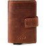  cerratano Etui na karty kredytowe Ochrona RFID Skórzany 7 cm Model cognac