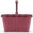  Torba na zakupy Carrybag 48 cm Model twist maroon