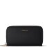  Bologna Leather XL Double Zip-Around Wallet RFID Leather 20 cm Model black