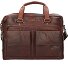  Teczka skórzana 41 cm przegroda na laptopa Model darkbrown