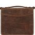  Vintage Ring Folder Leather 34 cm Model braun