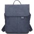  Mademoiselle.M Plecak miejski 29 cm Model nubuk blue