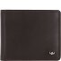  Polo Portfel Ochrona RFID Skóra 12 cm Model dunkelbraun