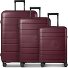  Essentials 11 4 kółka Zestaw walizek 3-części z funkcją poszerzenia Model burgundy