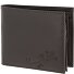  Leather Portfel Ochrona RFID Skóra 10 cm Model braun-lizard