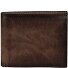  Derrick Wallet Leather 11,5 cm Model dark brown