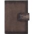 Dallas Etui na karty kredytowe Ochrona RFID Skórzany 7 cm Model grey Dallas Etui na karty kredytowe Ochrona RFID Skórzany 7 cm Model grey