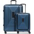  Essentials 14 zestaw walizek na 4 kółkach 2 szt. przegroda na laptopa z elastycznym zagięciem Model dark blue metallic