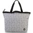 Big Shopper Bag 66 cm Model schwarz-weiss Big Shopper Bag 66 cm Model schwarz-weiss