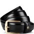  Business Belt Leather Model black | 95 cm