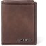  Portfel Skórzany 9 cm Model brown