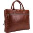  Skórzana teczka Cambridge z przegrodą na laptopa 37 cm Model cognac