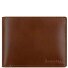  Remo Portfel Ochrona RFID Skórzany 12 cm Model cognac