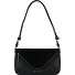  Hardware Mini Torba Torba na ramię Skórzany 18 cm z plisą rozprężną Model black-nickel