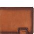 Dallas Portfel Ochrona RFID Skórzany 11 cm Model cognac Dallas Portfel Ochrona RFID Skórzany 11 cm Model cognac