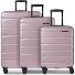  Munich 4.0 4 kółka Zestaw walizek 3-części z funkcją poszerzenia Model shiny rose shiny