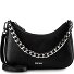  Jenna Torba na ramię Skórzany 23 cm Model black-silver