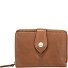  Lemberg Diethilde Portfel Ochrona RFID Skórzany 13 cm Model cognac