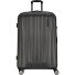Moonrock 4 kółka Walizka 78 cm z plisą rozprężną Model black brushed Moonrock 4 kółka Walizka 78 cm z plisą rozprężną Model black brushed
