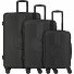  4 kółka Zestaw walizek 3-części Model black