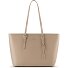  Bologna Leather XL Shopper Bag Leather 35 cm Model sand