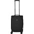  Crosslight 4 kółka Walizka kabinowy 55 cm z plisą rozprężną Model black