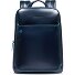  Blue Square Plecak Ochrona RFID Skórzany 37 cm Komora na laptopa Model blue