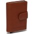  Leipzig Etui na karty kredytowe Ochrona RFID Skórzany 7.5 cm Model cognac