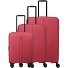  Air Stripe 4 kółka Zestaw walizek 3-części z funkcją poszerzenia Model red