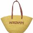  Summer Straw Shopper Bag 51 cm Model dynamic yellow