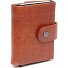  Lesina Portfel Ochrona RFID Skórzany 7 cm Model cognac