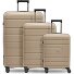  Essentials 11 3-SET 4 kółka Zestaw walizek 3-części Model beige