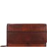  Destressed Portfel Ochrona RFID Skórzany 13 cm Model rusty orange