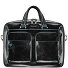 Niebieska Teczka kwadratowa III Skórzana 39 cm Komora na laptopa Model schwarz Niebieska Teczka kwadratowa III Skórzana 39 cm Komora na laptopa Model schwarz