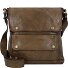 Torba na ramię Skórzany 30 cm Model verde militare Torba na ramię Skórzany 30 cm Model verde militare