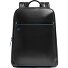  Blue Square Plecak Ochrona RFID Skórzany 37 cm Komora na laptopa Model black
