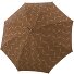  Cottage Elegance Stick Umbrella 91 cm Model braun gemustert