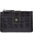  Etui na karty kredytowe Ochrona RFID Skórzany 12 cm Model black